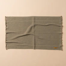 Load image into Gallery viewer, Saarde Vintage Wash Towel Range - Olive
