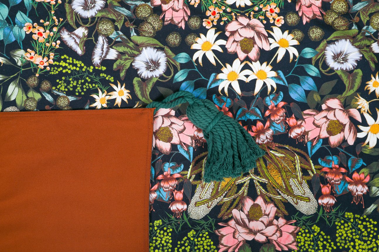 Wandering Folk Picnic Rug - Native Wildflower