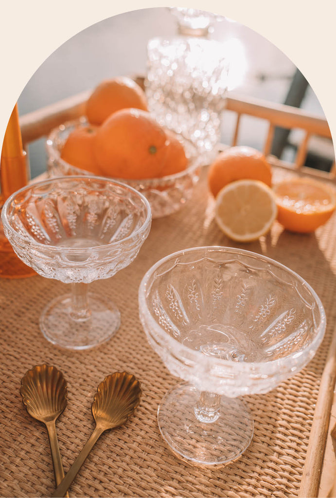 Wandering Folk Margarita Glassware - Set of 2