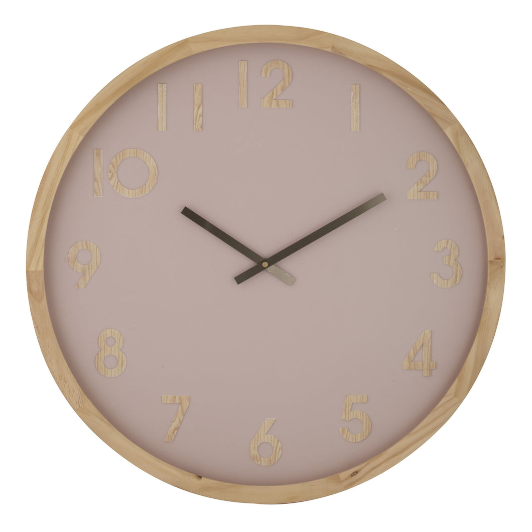 Leonard Wall Clock PINK 61X6X61CM