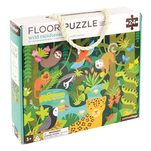 Load image into Gallery viewer, Wild Rainforest Floor Puzzle - 24 Pieces
