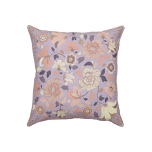 Load image into Gallery viewer, Wandering Folk Cushion Cover - Grandé Fleur Lilac
