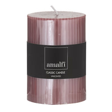Load image into Gallery viewer, Amalfi Ribbed Pillar Candles
