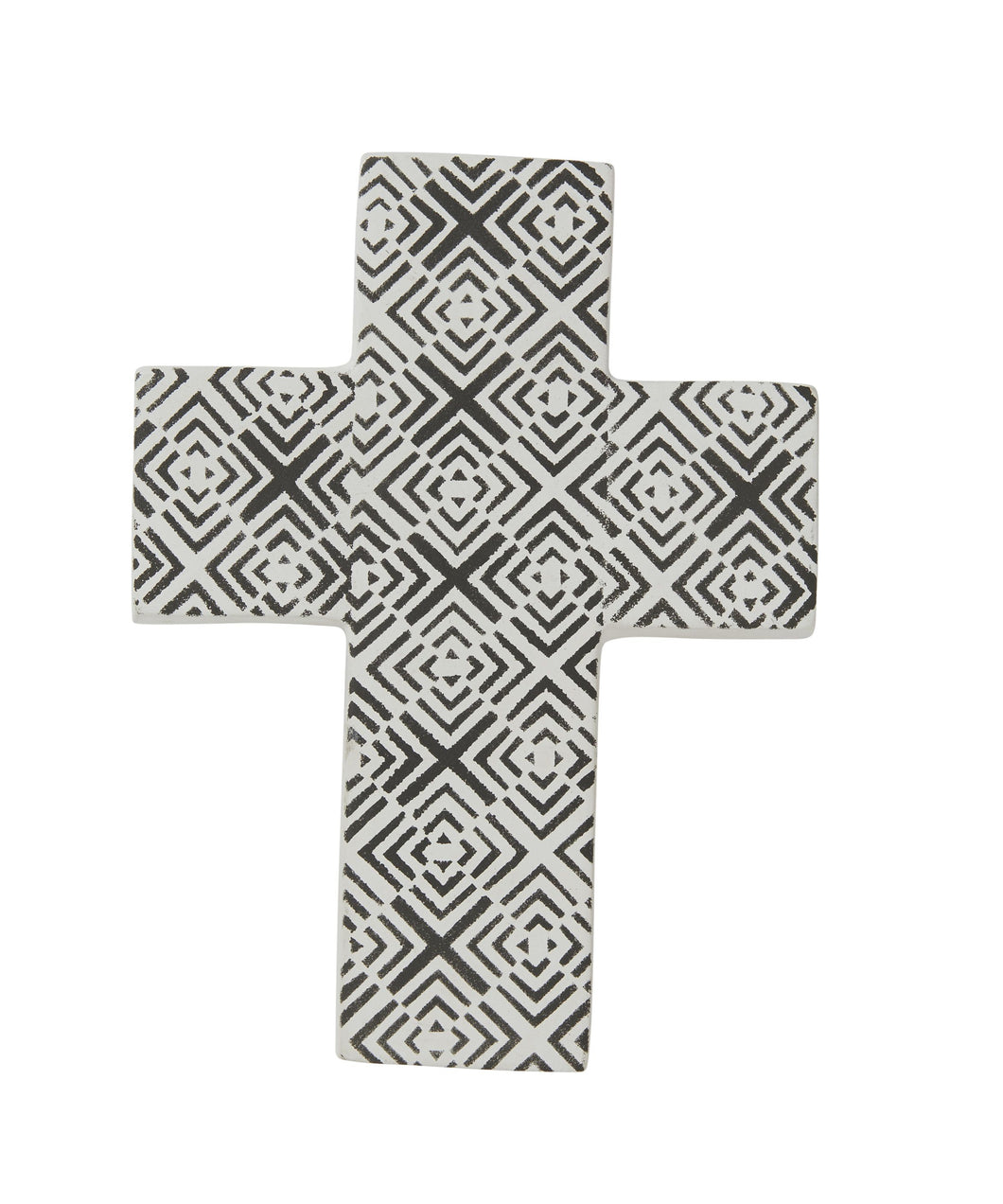 Amalfi Saint Cross Black/White 15X20CM
