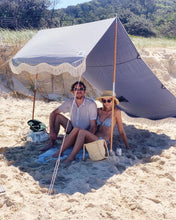 Load image into Gallery viewer, Premium Beach Tent - Laurens Navy Stripe
